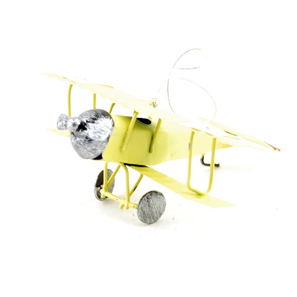 Kovové lietadlo- KL-2- žlté