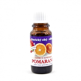 Éterický olej- silica 10 ml - Pomaranč