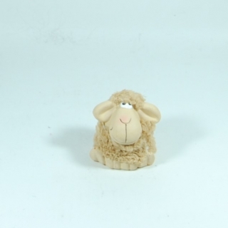 Keramická ovečka - hnedá- 9001105